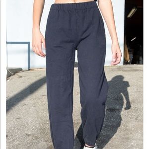 Brandy Melville Navy Blue sweats